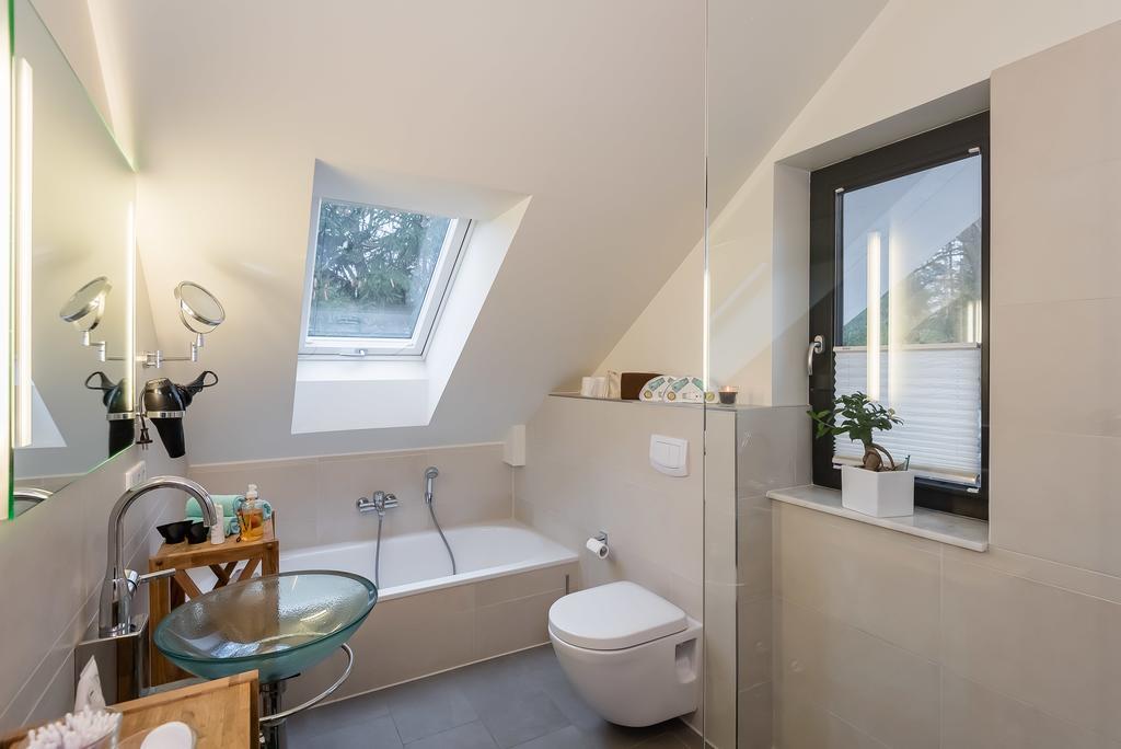 Immas Welt Apartment Utting am Ammersee Bagian luar foto